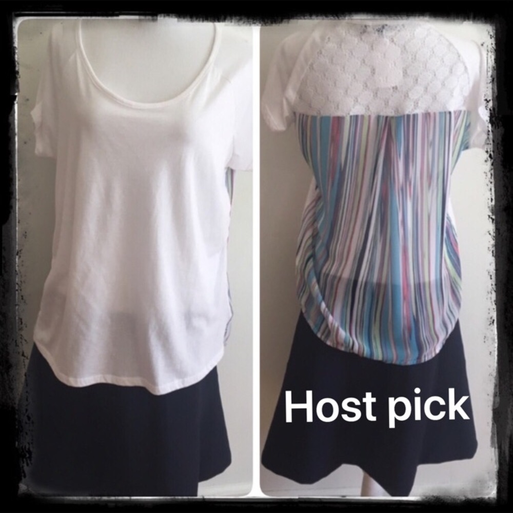 🎉HP🎉Prana size large crocheted back shear